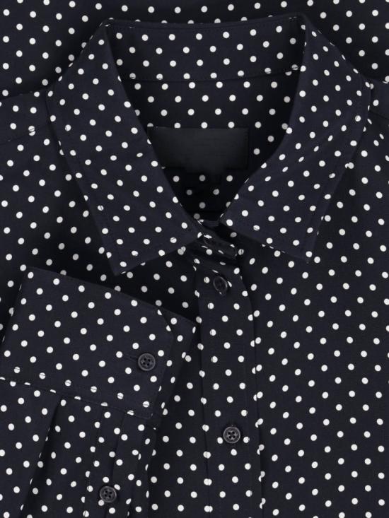 26FW 닐리로탄 탑 12035 W1724OBSIDIAN IVORY POLKA DOT Black - NILI LOTAN