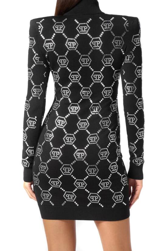  필립 플레인 원피스 4063443646811 Black - PHILIPP PLEIN