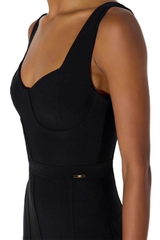 26FW 엘리자베타프랜치 원피스 AB98566E211040 Black - ELISABETTA FRANCHI