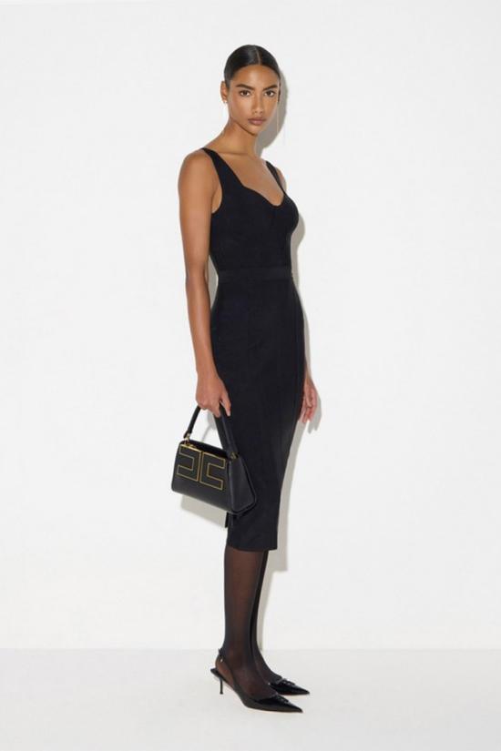 26FW 엘리자베타프랜치 원피스 AB98566E211040 Black - ELISABETTA FRANCHI