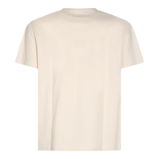 26FW 마르지엘라 로고 코튼 티셔츠 S50GC0736M20162102 Neutrals - MAISON MARGIELA