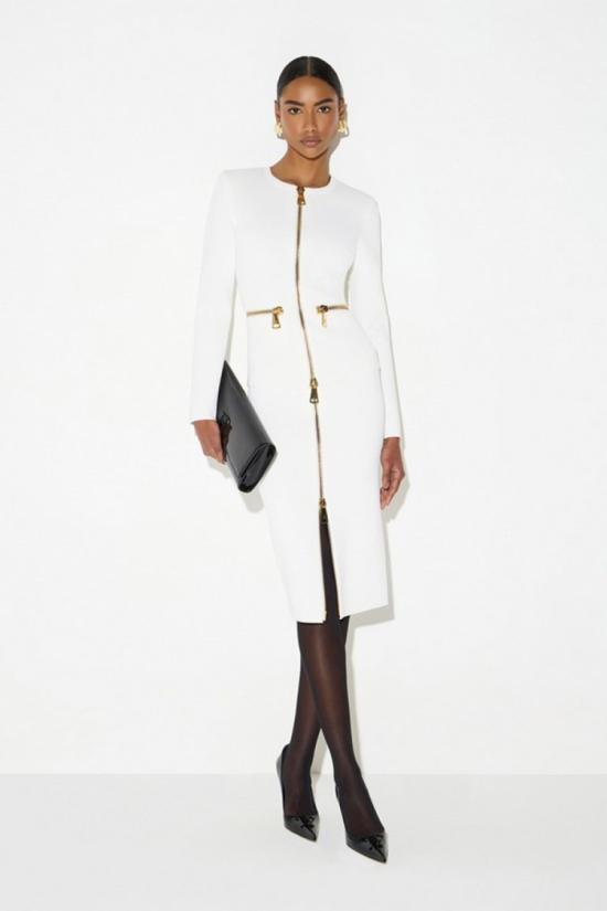 26FW 엘리자베타프랜치 니트웨어 MK68B66E236040 Neutrals - ELISABETTA FRANCHI