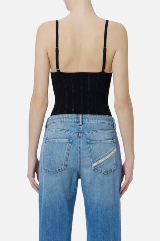 26SS 엘리자베타프랜치 탑 BK85B62E211044 Black - ELISABETTA FRANCHI