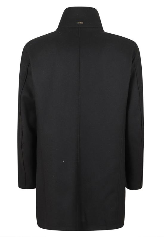 26FW 에르노 에코 울 라이트 포 퍼 코트 CA000214U 33344 Black - HERNO