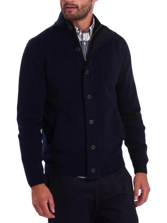 26FW 바버 니트웨어 MKN0731NY91 Black - BARBOUR