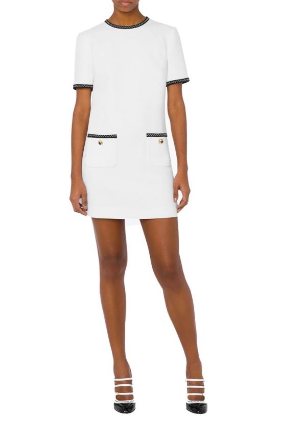  모스키노 원피스 196330354187 White - MOSCHINO