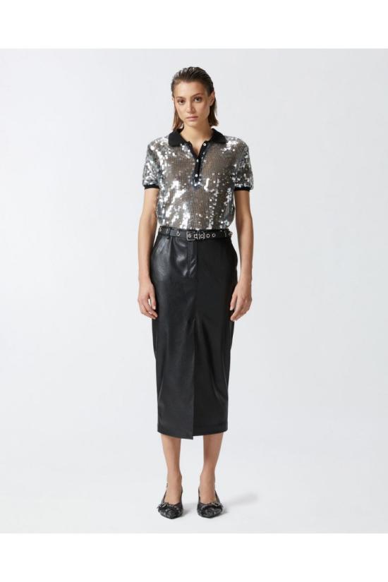  핑코 스커트 44731 84075 Grey - PINKO