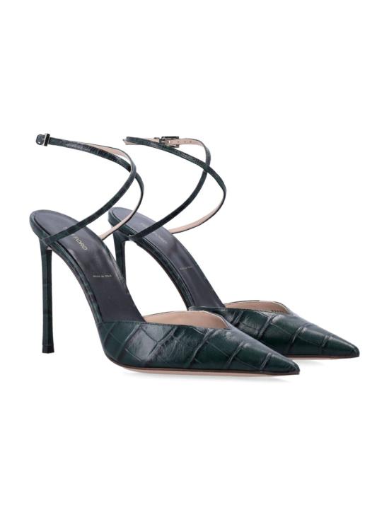 26FW 톰포드 힐/펌프스 W3977LCL639PGDR Black - TOMFORD