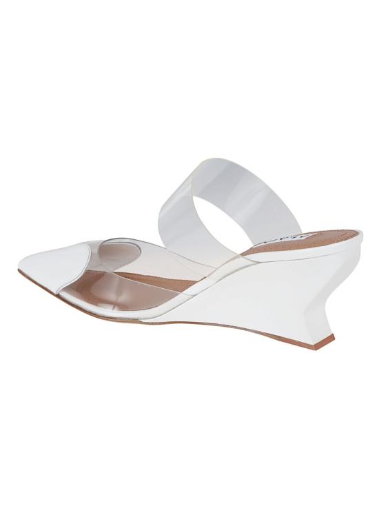 26FW 알라이아 샌들 AA3M3013CK150 010 White - ALAIA
