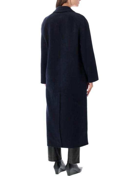 26FW 루루 드 세종 코트 IRVINNAVY Black - LOULOU DE SAISON