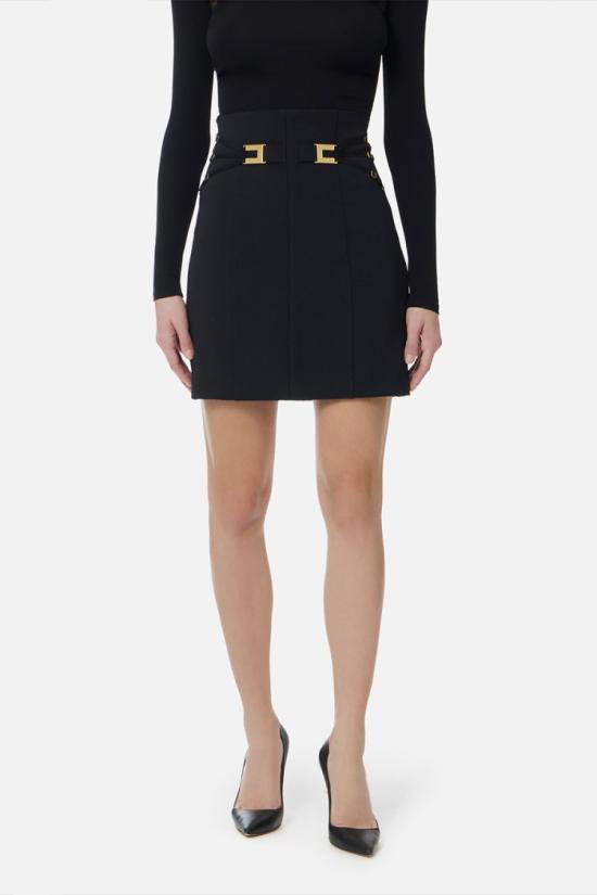 26SS 엘리자베타프랜치 스커트 GO16761E211040 Black - ELISABETTA FRANCHI