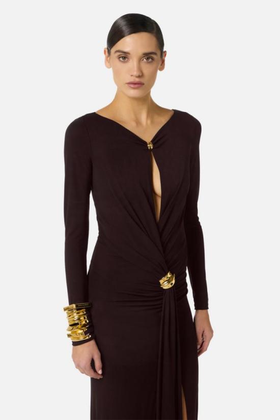26SS 엘리자베타프랜치 원피스 ABR1461E2EV942 Black - ELISABETTA FRANCHI