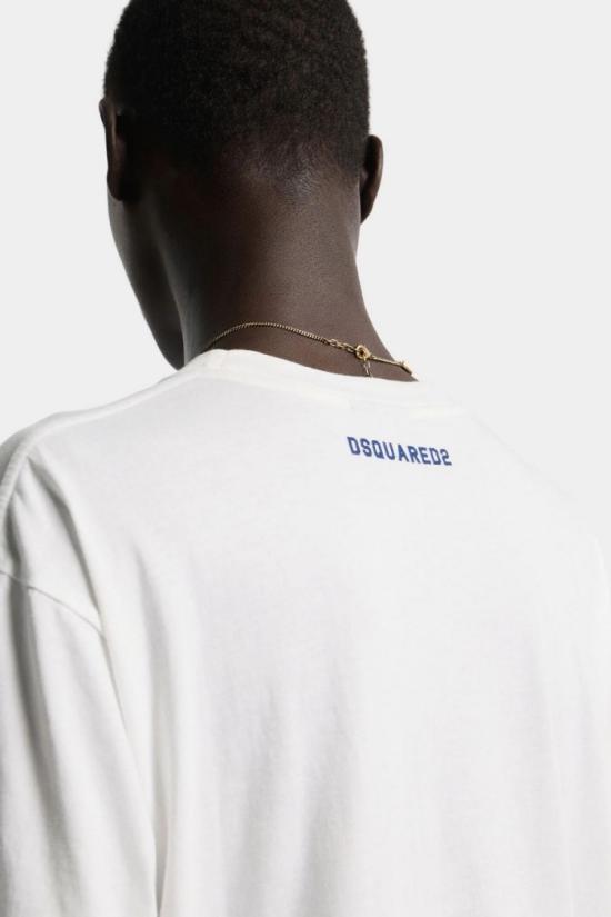 26SS 디스퀘어드2 반팔 티셔츠 8053601539327 White - DSQUARED2