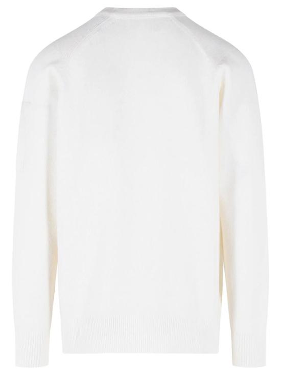 26FW 씨피 컴퍼니 스웨터 21CMKN085A 110149A 103 GAUZE WHITE DOM - C.P. COMPANY