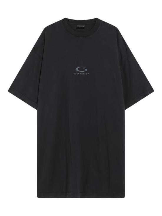 26FW 발렌시아가 반팔 티셔츠 850345TVVK21041 Black