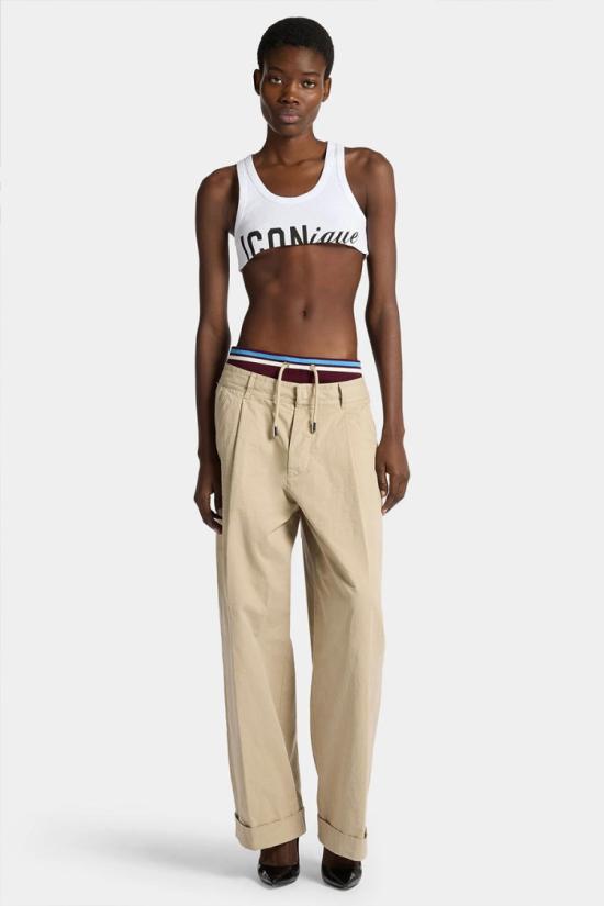26SS 디스퀘어드2 팬츠 8053601553286 Neutrals - DSQUARED2