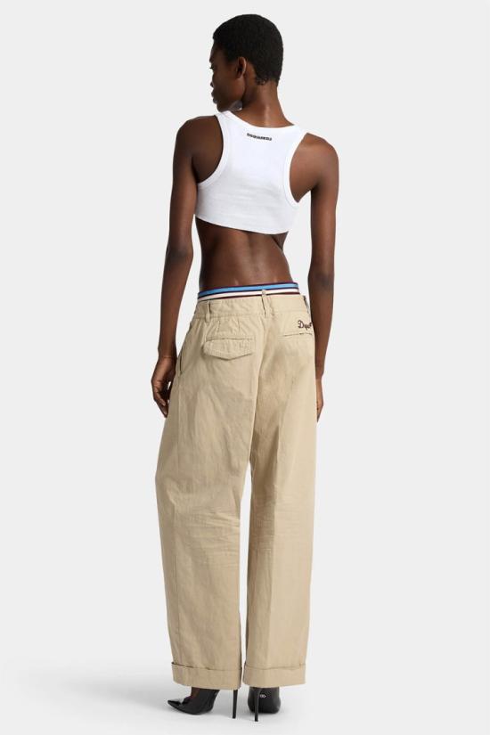 26SS 디스퀘어드2 팬츠 8053601553286 Neutrals - DSQUARED2