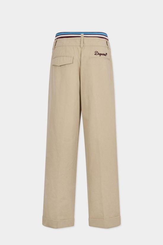 26SS 디스퀘어드2 팬츠 8053601553286 Neutrals - DSQUARED2