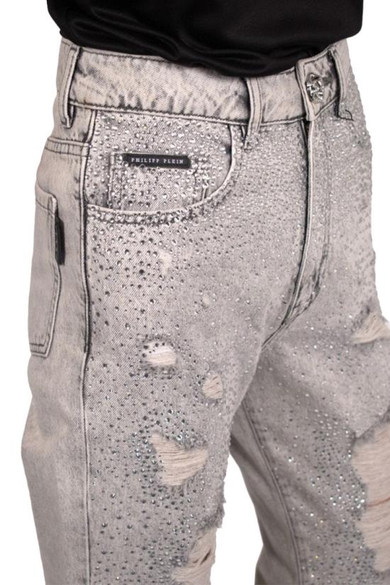  필립 플레인 데님 2100000564071 Grey - PHILIPP PLEIN