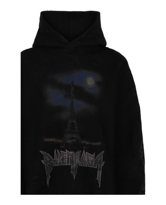  발렌시아가 탑 744435 TOVJ4 1000 00002 2X Black - BALENCIAGA
