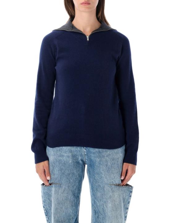 26FW MM6 메종마르지엘라 니트웨어 S62HA0109M13343962 Blue