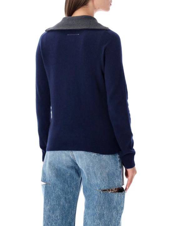 26FW MM6 메종마르지엘라 니트웨어 S62HA0109M13343962 Blue - MM6 MAISON MARGIELA