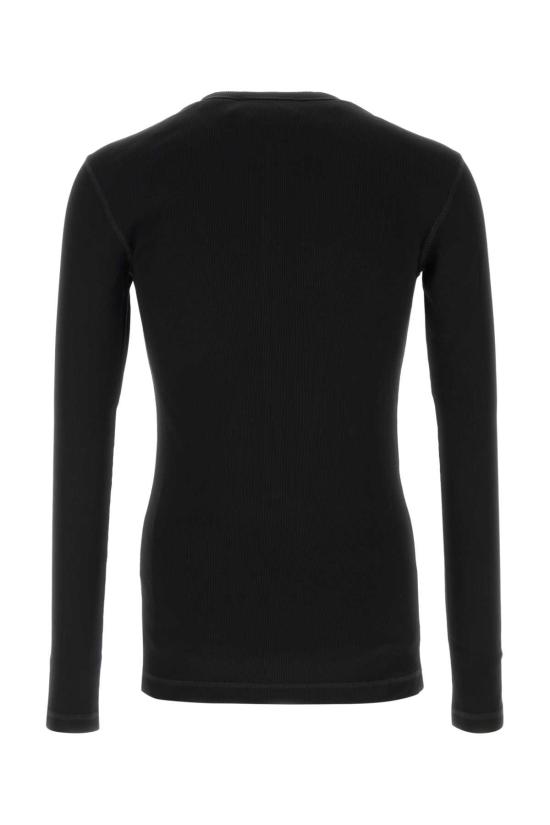 26FW 돌체앤가바나 반팔 티셔츠 G8PG8TG7P3I N0000 Black - DOLCE & GABBANA