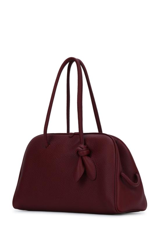 26FW 자크뮈스 투리스모 소프트 볼링백 BAU00417AC03A03 490 BURGUNDY - JACQUEMUS
