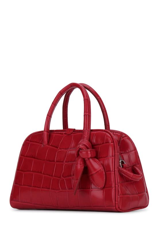 26FW 자크뮈스 TURISMO 투리스모 소프트 스몰 볼링 토트벡 BAW00416AC07A20 470 RED - JACQUEMUS