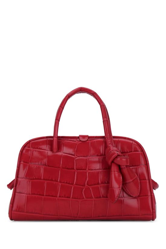26FW 자크뮈스 TURISMO 투리스모 소프트 스몰 볼링 토트벡 BAW00416AC07A20 470 RED
