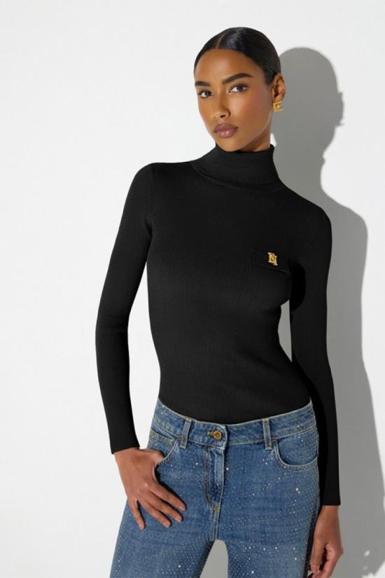26FW 엘리자베타프랜치 니트웨어 MK05B66E211038 Black - ELISABETTA FRANCHI