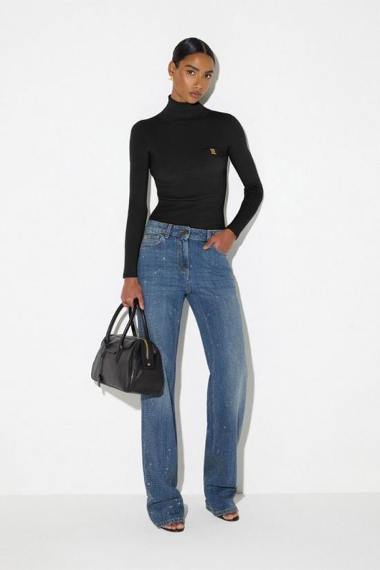 26FW 엘리자베타프랜치 니트웨어 MK05B66E211038 Black - ELISABETTA FRANCHI