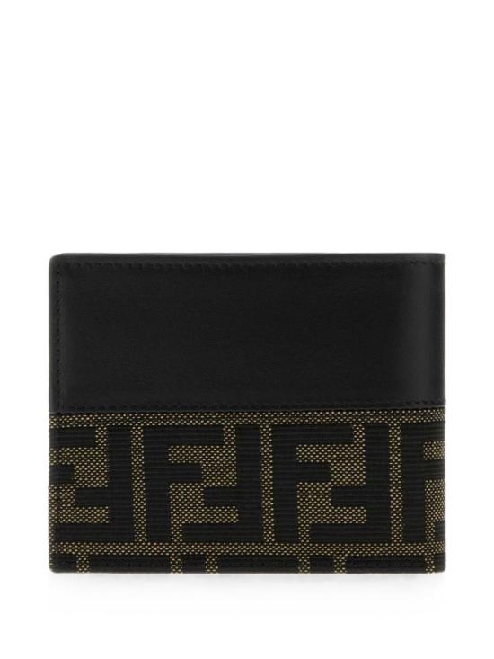 26FW 펜디 FF 바이폴드 월렛 7M0169B139F0XLL Black - FENDI