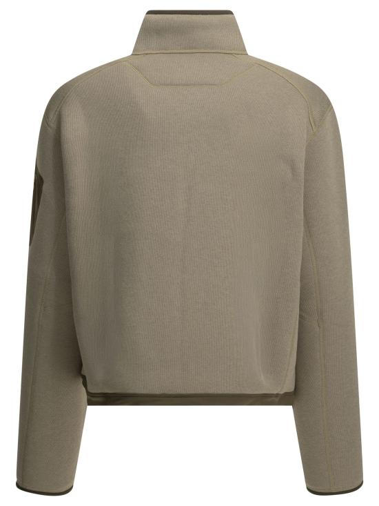 26FW 아크테릭스 긴팔 티셔츠 X000010736COVERT CRP 1 2 ZIPRUNE HTHR MONGOOSE Beige - ARC`TERYX