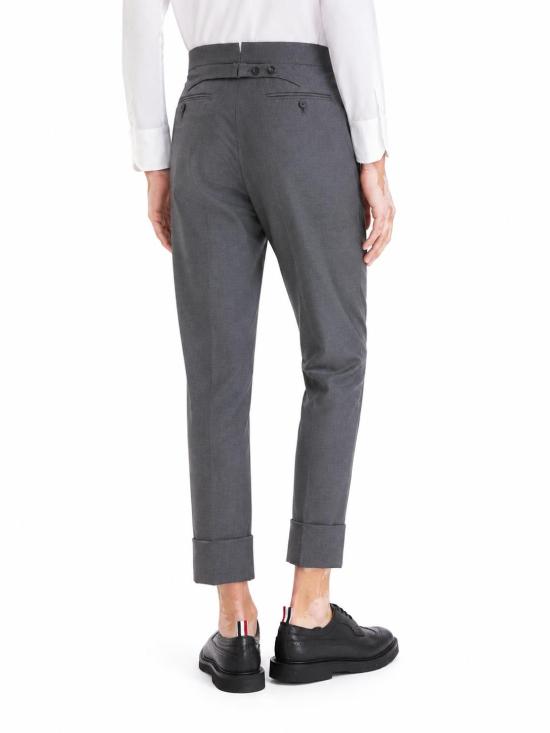 26FW 톰브라운 스트레이트 팬츠 MTC001A00626 035 MED GREY - THOM BROWNE