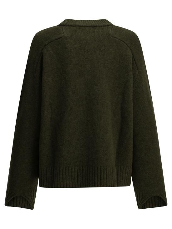 26FW 쉐르 스웨터 PUL0079WILLKAK1625W Green - SOEUR