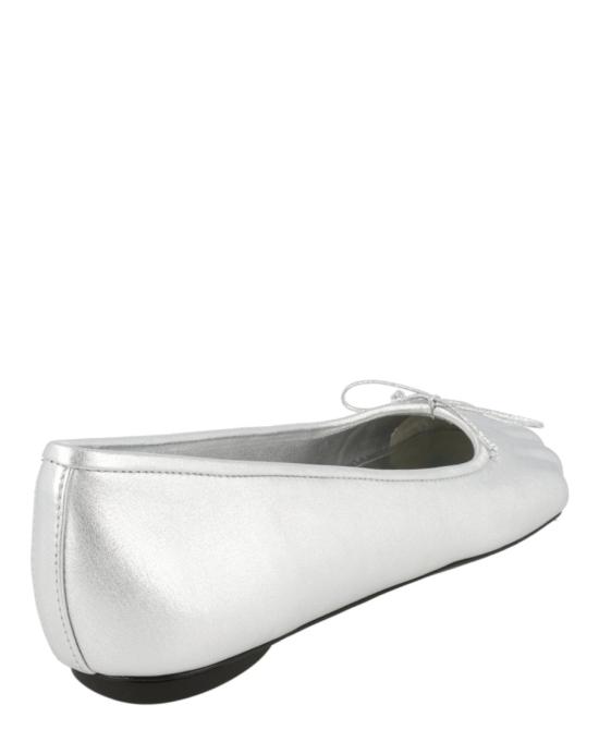  발렌시아가 플랫 슈즈 714260 WBFA1 8001 00025 37 White - BALENCIAGA