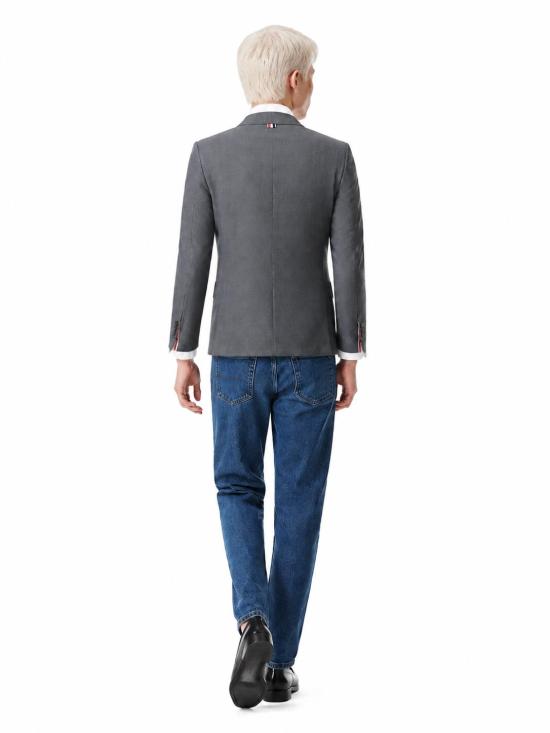 26FW 톰브라운 클래식 트윌 울 스포츠 코트 MJC001A00626 035 MED GREY - THOM BROWNE