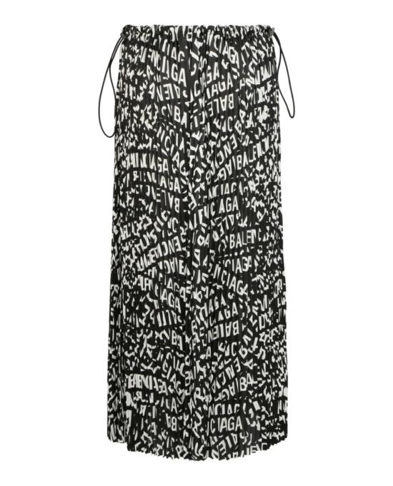  발렌시아가 스커트 704365 TML20 1070 00008 40 Black - BALENCIAGA