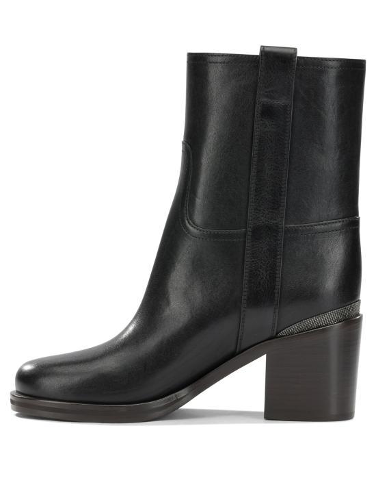 26FW 브루넬로 쿠치넬리 부츠 MZSLC3358C101 Black - BRUNELLO CUCINELLI