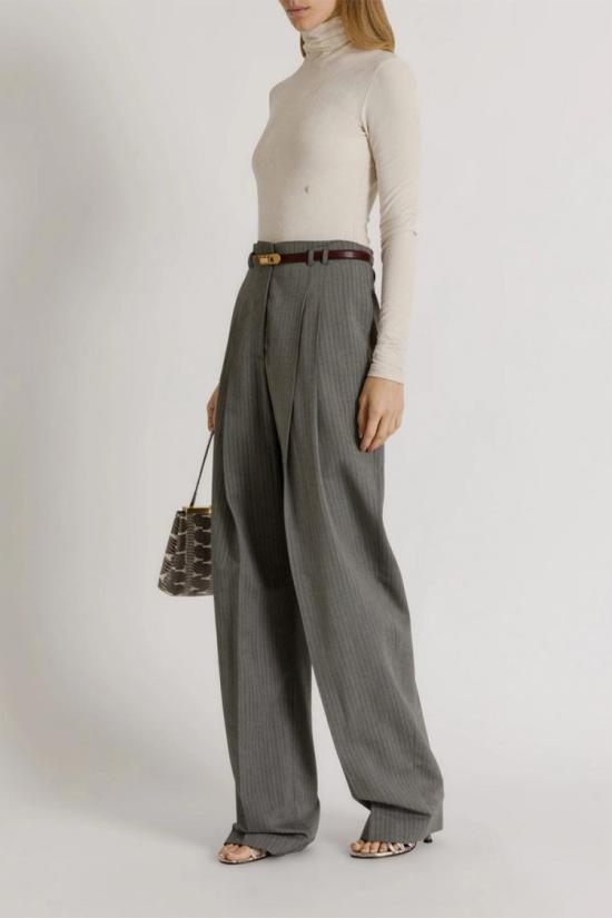26FW 알베르타 페레티 팬츠 889781538052 Grey - ALBERTA FERRETTI