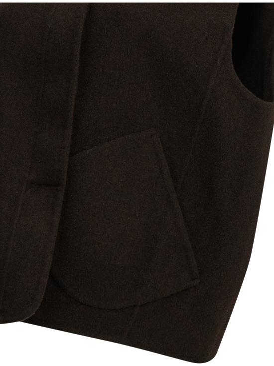 26FW 쉐르 아우터 아델린 재킷과 코트 브라운 - SOEUR