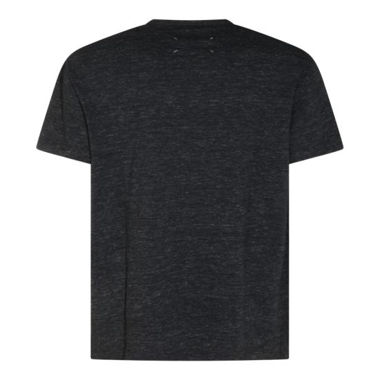 26FW 마르지엘라 로고 코튼 티셔츠 S50GC0736M20162860M Black - MAISON MARGIELA