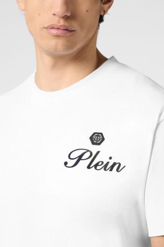 26SS 필립 플레인 반팔 티셔츠 4069622626247 White - PHILIPP PLEIN