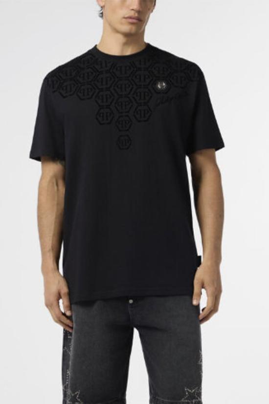26SS 필립 플레인 반팔 티셔츠 4069622464665 Black - PHILIPP PLEIN