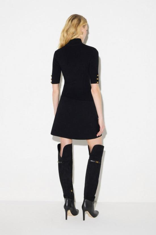 26FW 엘리자베타프랜치 원피스 AM04S66E211040 Black - ELISABETTA FRANCHI