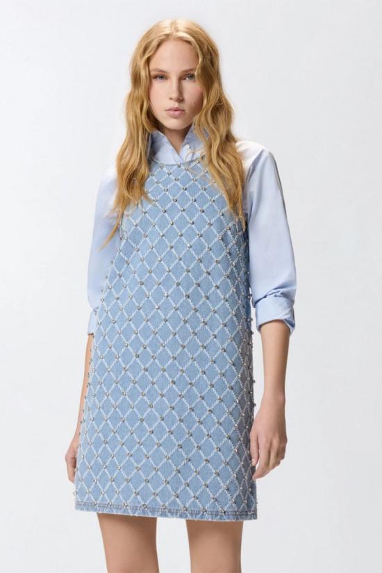 26SS 핑코 원피스 8053177361452 Blue - PINKO