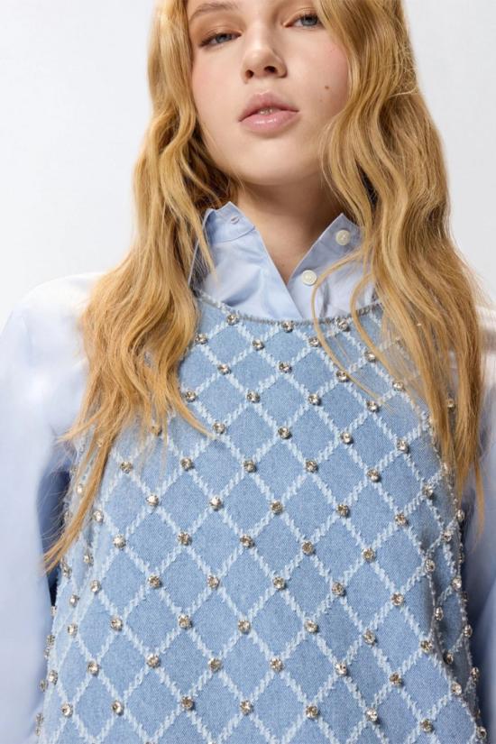 26SS 핑코 원피스 8053177361452 Blue - PINKO