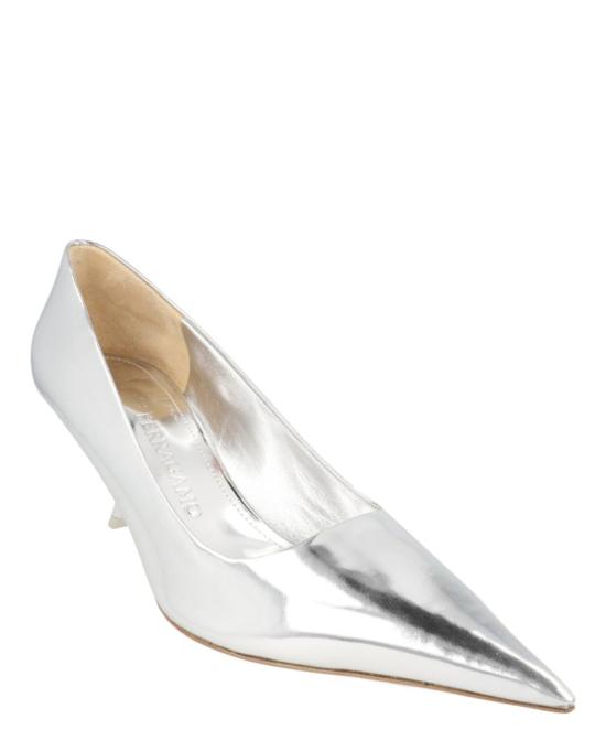  살바토레 페라가모 힐/펌프스 01G845 767502 1C 00027 7 Silver - SALVATORE FERRAGAMO