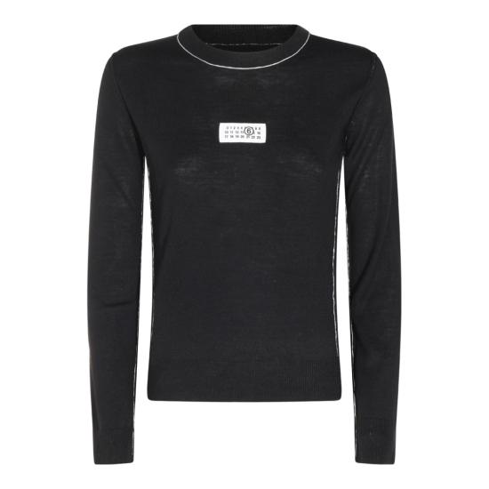 26FW MM6 메종마르지엘라 니트웨어 S52HL0066M13037900 Black